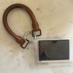 Louis Vuitton Special Edition Wristlet-Authentic Material